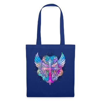 Christianity Cross - Tote Bag - royal blue - Front