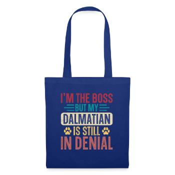 Drôle de dicton dalmate - Sac en tissu - bleu royal - Devant