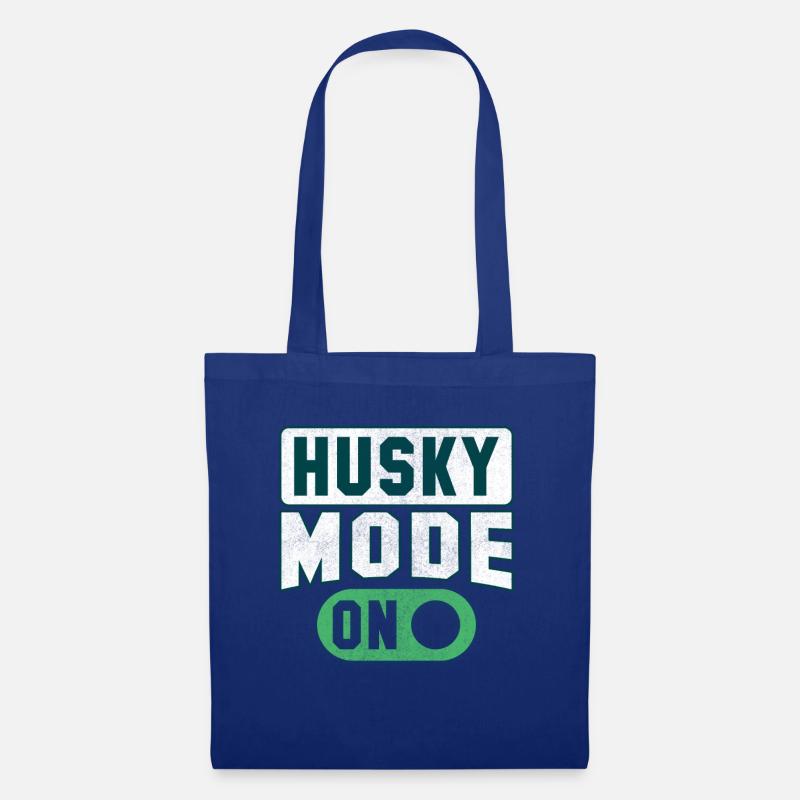 Husky mode on - Stoffbeutel - Royalblau