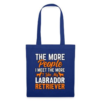 LABRADOR RETRIEVER - Tote Bag - royal blue - Front