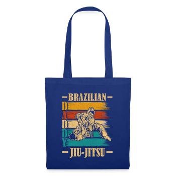 Brazilian Jiu-Jitsu Daddy - Stoffbeutel - Royalblau - Vorne