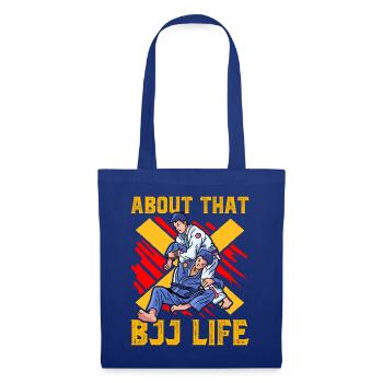 À propos de ce BJJ Life Brazilian Jiu-Jitsu - Sac en tissu - bleu royal - Devant