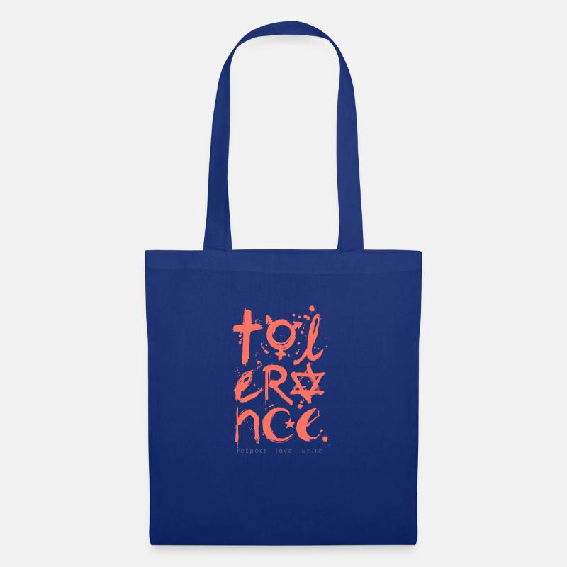 tolerance Artwork - Stoffbeutel - Royalblau