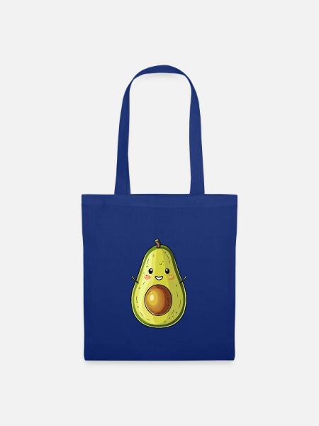 Avocado Veganerin - Stoffbeutel - Royalblau