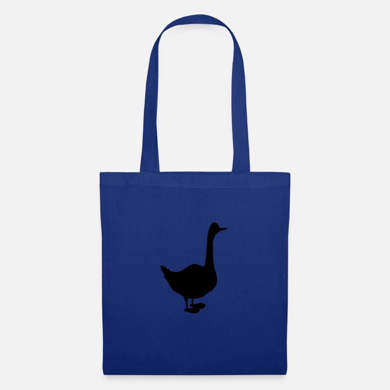 gans - Stoffbeutel - Royalblau
