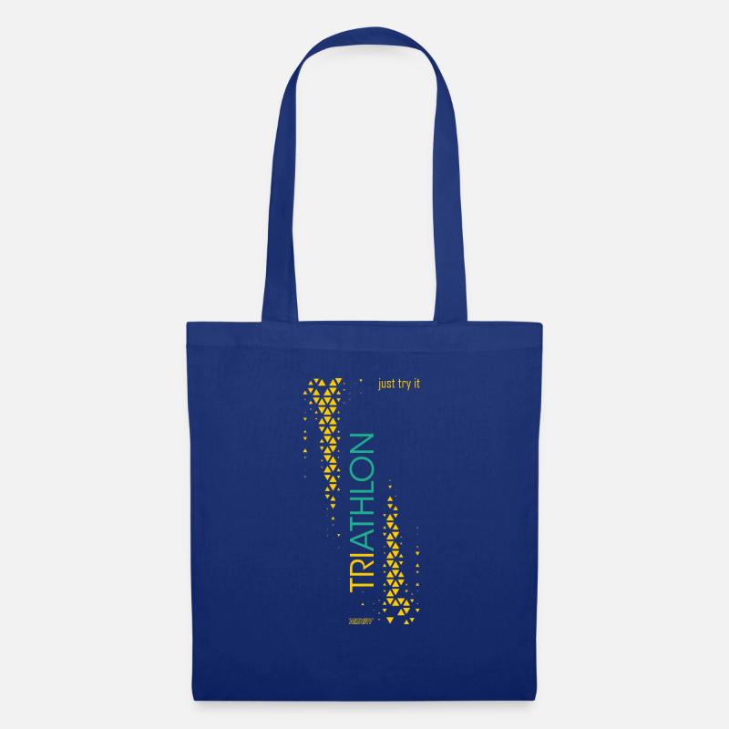 TRIATHLON just try it - Stoffbeutel - Royalblau