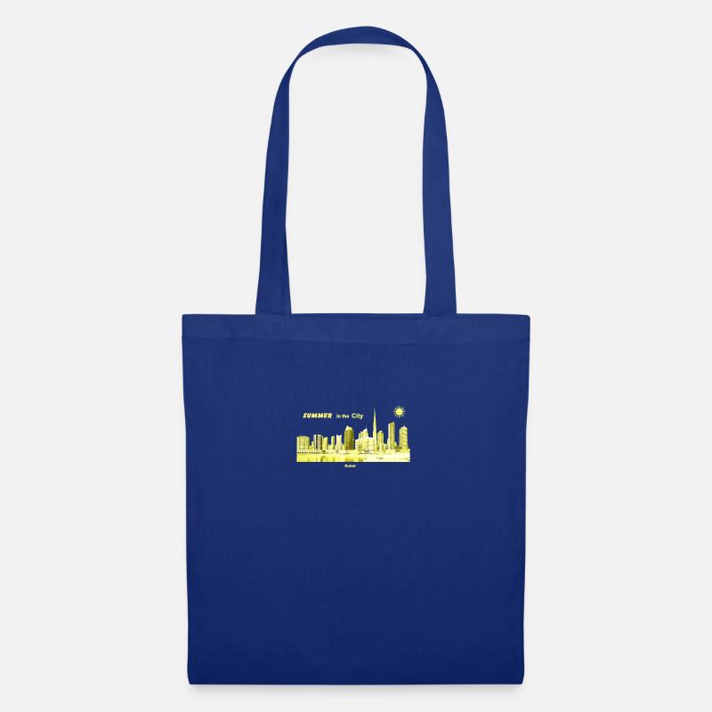 Dubai City Summer Emirate - Stoffbeutel - Royalblau