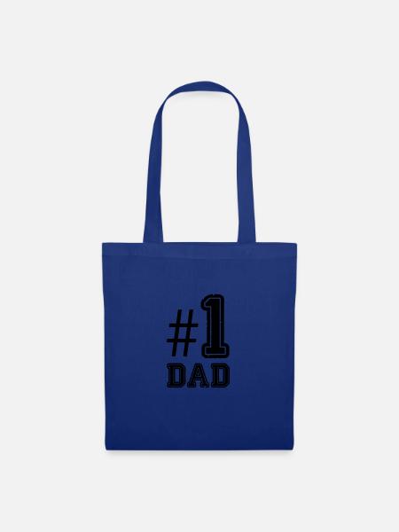 1 dad - Stoffbeutel - Royalblau