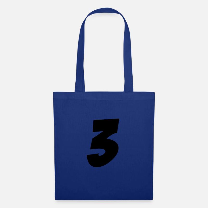 3 - Tote Bag - royal blue