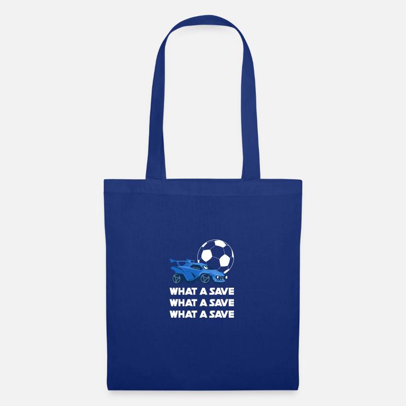 Soccer Car What A Save - Stoffbeutel - Royalblau