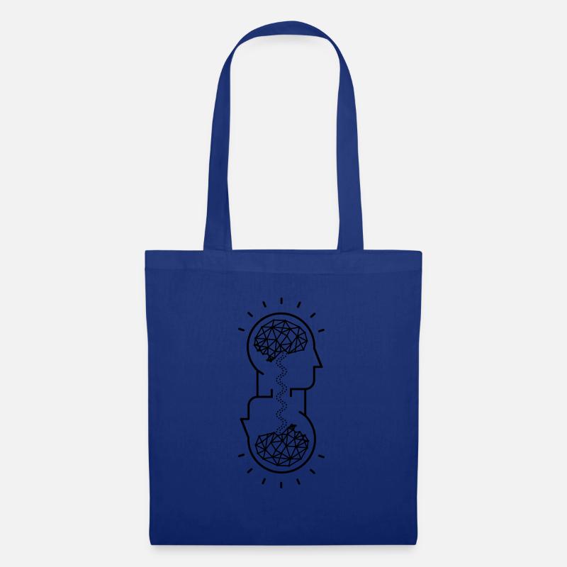 telepathy - Tote Bag - royal blue