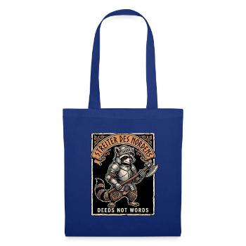 Germanique des ratons laveurs médiévaux - Sac en tissu - bleu royal - Devant