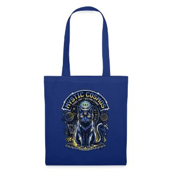 Mystic Cat - Stoffbeutel - Royalblau - Vorne
