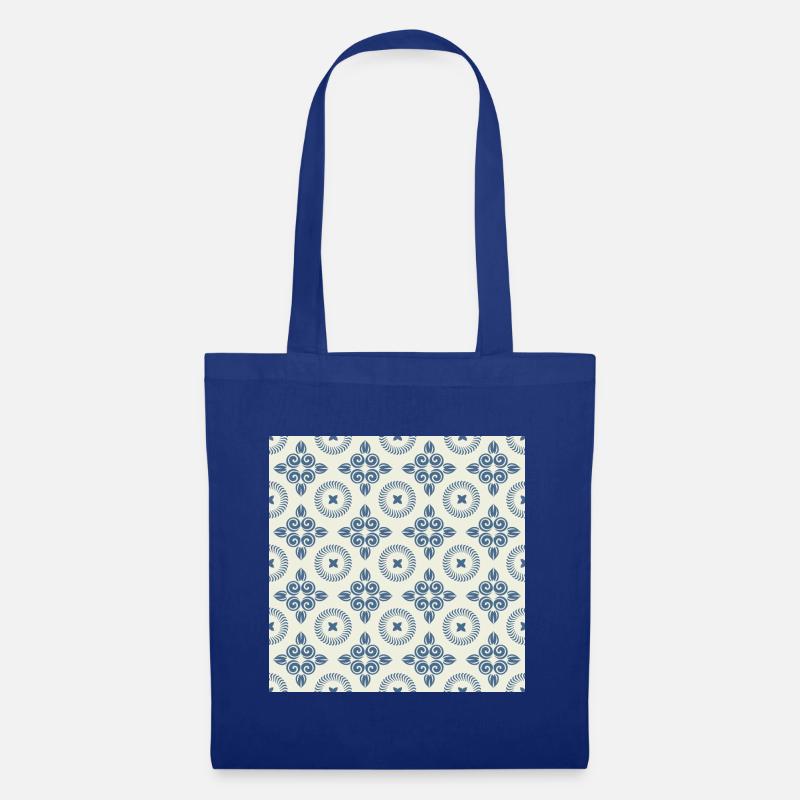 Spanische Designs - Stoffbeutel - Royalblau