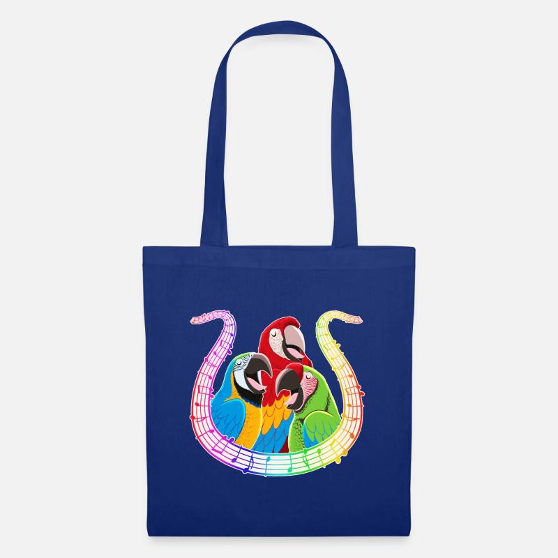 Das Lied der Aras 2 - Stoffbeutel - Royalblau