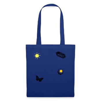 Good Vibes, Skate Style - Sac en tissu - bleu royal - Devant
