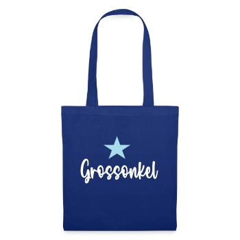 Großonkel Gross Onkel Bruder Jungen Grossonkel - Stoffbeutel - Royalblau - Vorne