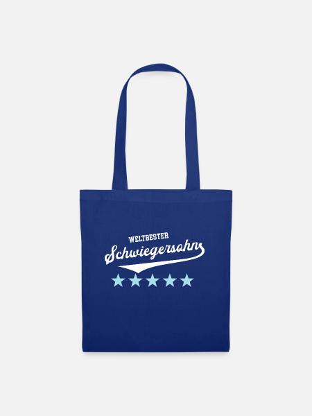 Bester Schwiegersohn Beste Schwiegersöhne Sohn - Stoffbeutel - Royalblau