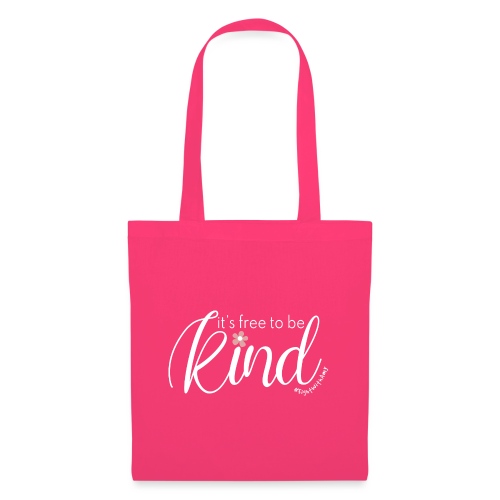Amy's 'Free to be Kind' design (white txt) - Tote Bag