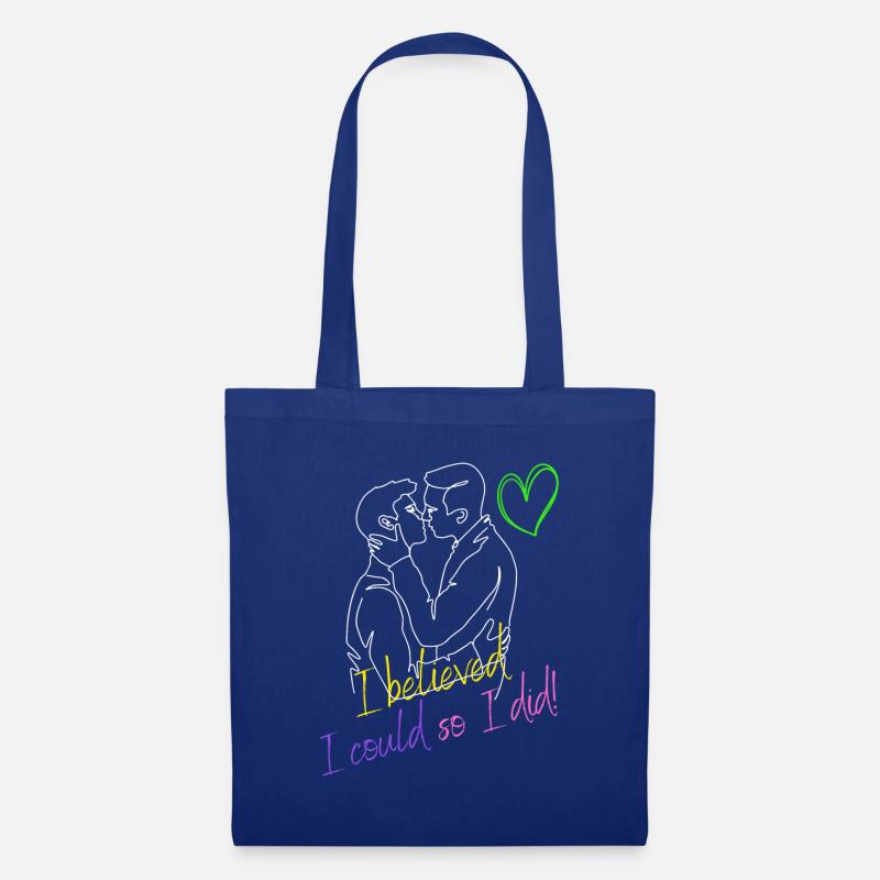 I believed i could - so i did - Tote Bag - royal blue