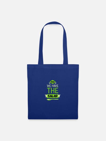 Denglisch Witziger Spruch Geschenk - Stoffbeutel - Royalblau