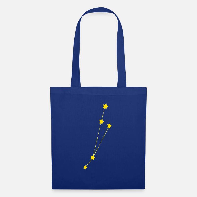 Sternzeichen Widder - Stoffbeutel - Royalblau