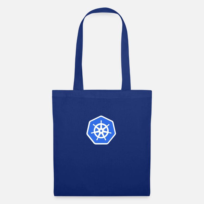 Kubernetes T-Shirt - Stoffbeutel - Royalblau
