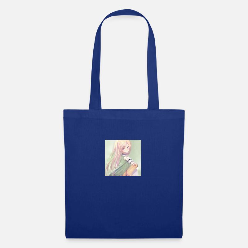 Anime - Stoffbeutel - Royalblau