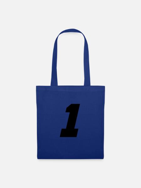 1 - Stoffbeutel - Royalblau
