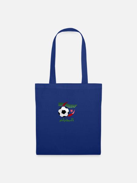 algeria fußball federation - Stoffbeutel - Royalblau