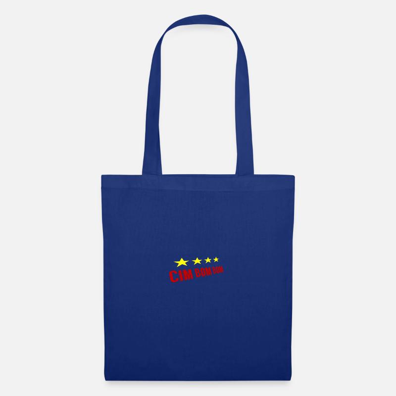 Cim Bom Bom Logo - Stoffbeutel - Royalblau