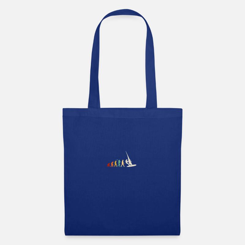 Windsurfing Evolution, windsurfing windsurf - Tote Bag - royal blue