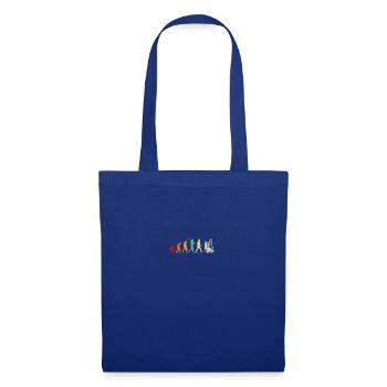 Harp evolution, musical instrument Harpist - Tote Bag - royal blue - Front