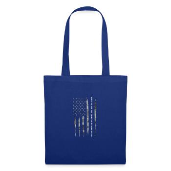 Je suis sûr à 1776% que personne ne le fera... - Sac en tissu - bleu royal - Devant