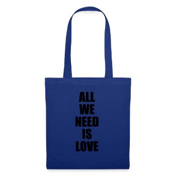 CANSERBERO TOUT VECTORIZADA - Sac en tissu - bleu royal - Devant
