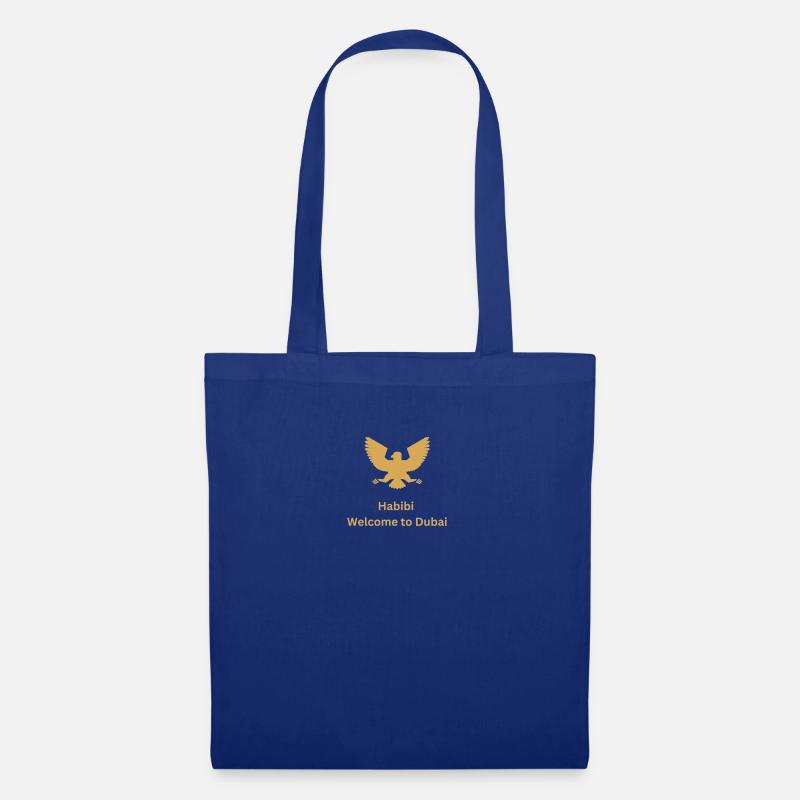 Habibi Welcome to Dubai - Stoffbeutel - Royalblau