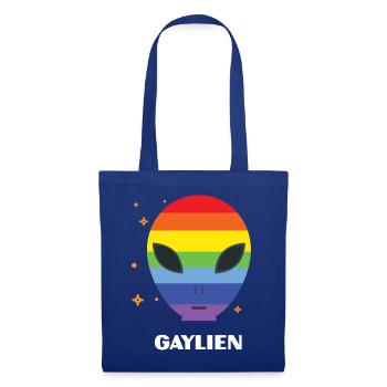 LGBT Pride Month - Gaylien - Tote Bag - royal blue - Front
