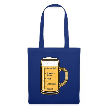 Bayern Bierzelt - Stoffbeutel - Royalblau - Vorne