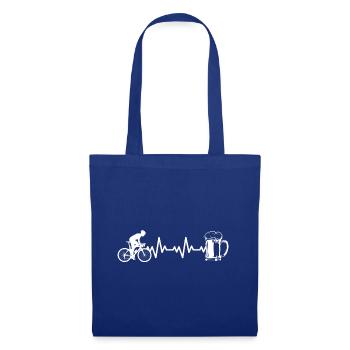 Road Bike Bicycle Road Cyclist Cycling Cyclist - Tote Bag - royal blue - Front