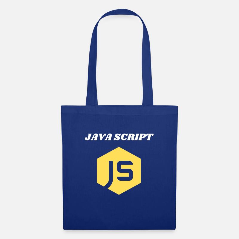 JavaScript-Programmierer - Stoffbeutel - Royalblau