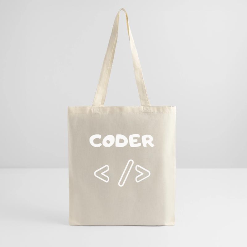 CODER WEB DEVELOPER Sac en tissu