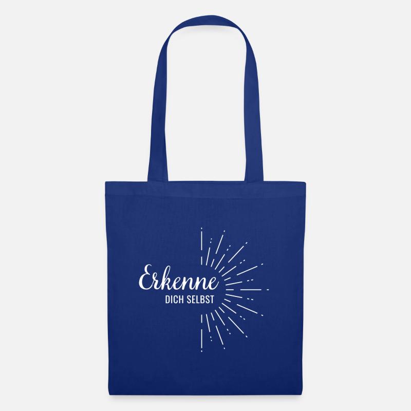 Know yourself - Tote Bag - royal blue