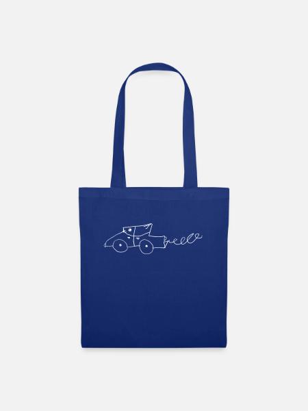 Auto - Stoffbeutel - Royalblau