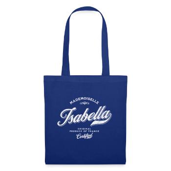 Mademoiselle Isabella - Sac en tissu - bleu royal - Devant