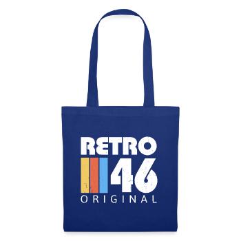 1946 Birthday Born In 1946 Retro Vintage - Tote Bag - royal blue - Front