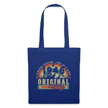 1946 Birthday Born in 1946 Retro Vintage - Tote Bag - royal blue - Front