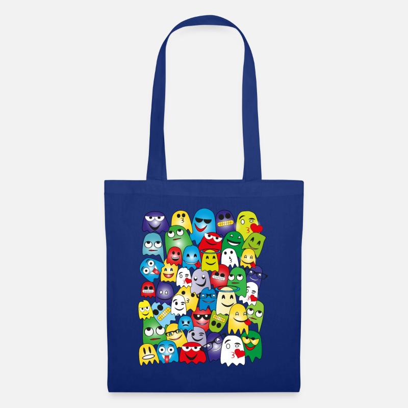 funny ghosts - Tote Bag - royal blue