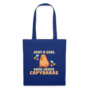 Capybara capybara capybara rodent - Tote Bag - royal blue - Front