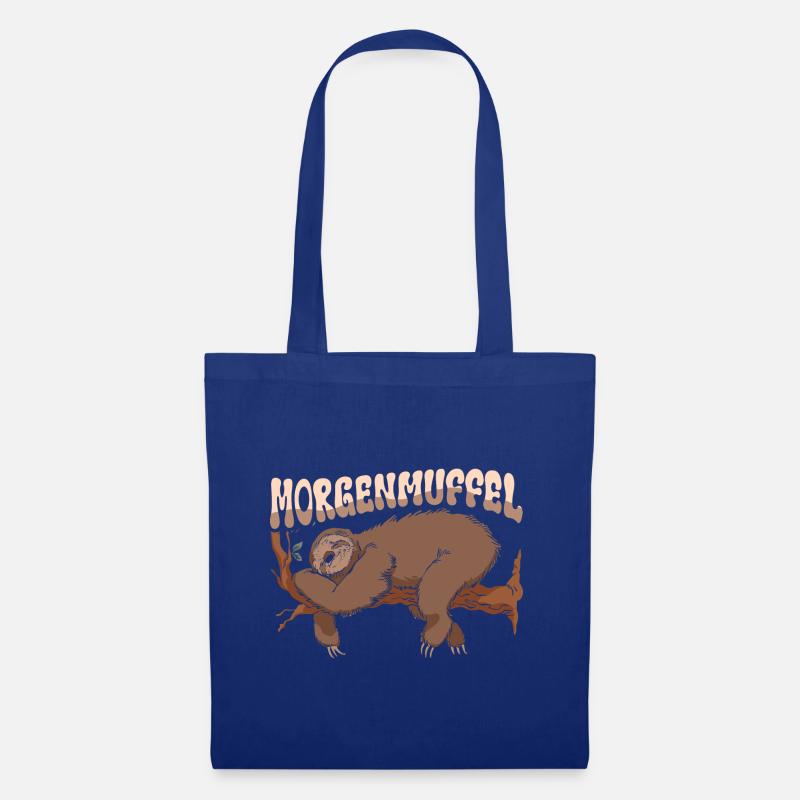 Morgenmuffel - Stoffbeutel - Royalblau