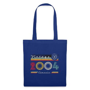 2004 Anniversaire Né En 2004 Rétro Millésime - Sac en tissu - bleu royal - Devant